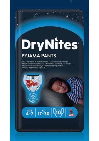 Drynites 4+ Numara Külot Bebek Bezi 2x10'lu