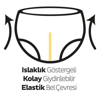 Sleepy Natural 6 Numara Külot Bebek Bezi 2x32'li