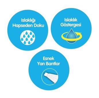 Paddlers Pure 2 Numara Bantlı Bebek Bezi 160'lı