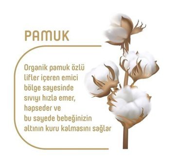 Pure Baby Organik 5 Numara Organik Bantlı Bebek Bezi 6x40'lı