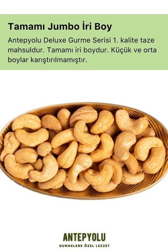 Antepyolu Kavrulmuş Kaju 130 gr
