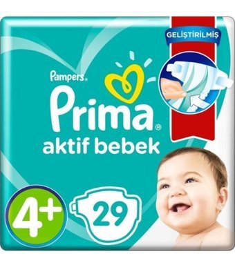 Prima 2 Numara Bantlı Bebek Bezi 27'li