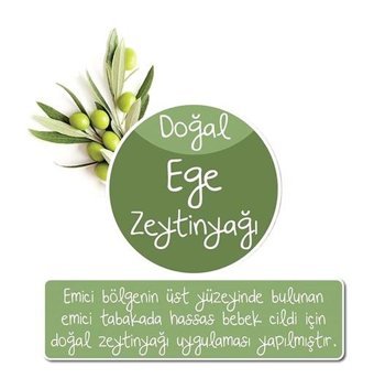 Baby Turco Doğadan 1 Numara Bantlı Bebek Bezi 2x64'lü