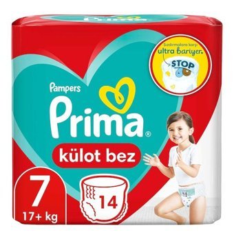 Prima Pampers 7 Numara Külot Bebek Bezi 14'lü