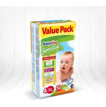 Babylino 4 Numara Bantlı Bebek Bezi 50'li