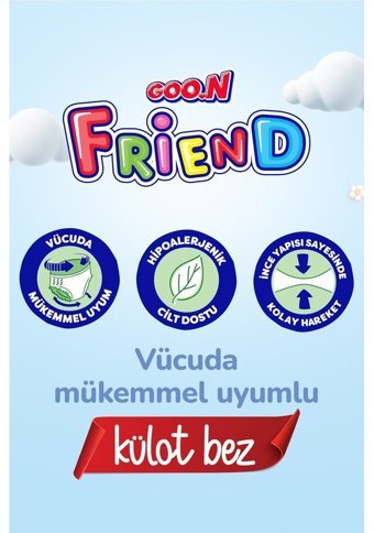 Goon 6 Numara Külot Bebek Bezi 20'li