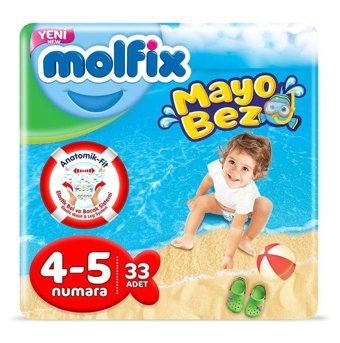 Molfix 4 - 5 Numara Mayo Bebek Bezi 33'lü