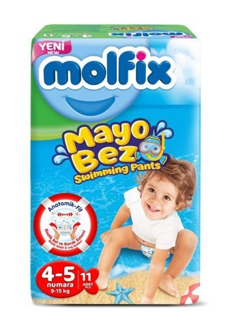 Molfix 1 Numara Mayo Bebek Bezi 11'li