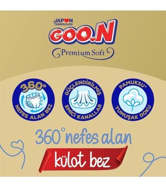 Goon 6 Numara Külot Bebek Bezi 28'li