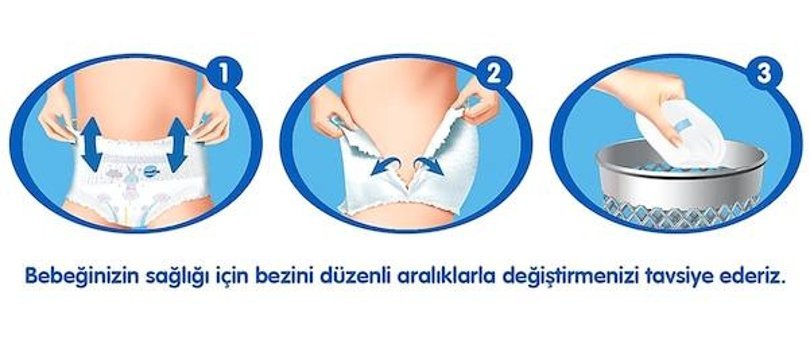 Molfix 6 Numara Külot Bebek Bezi 4x58'li