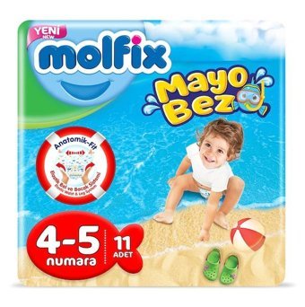 Molfix 4 - 5 Numara Mayo Bebek Bezi 11'li