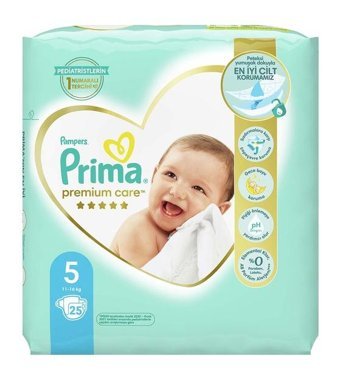 Prima Premium Care 5 Numara Bantlı Bebek Bezi 25'li
