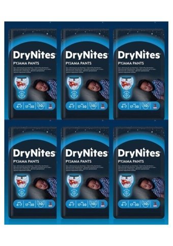 Drynites 4+ Numara Külot Bebek Bezi 6x10'lu
