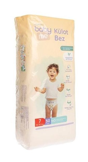 Baby Me 7 Numara Külot Bebek Bezi 50'li