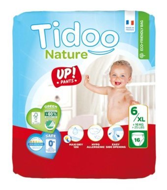 Tidoo 6 Numara Külot Bebek Bezi 16'lı
