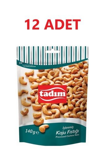 Tadım Kavrulmuş Kaju 12x140 gr