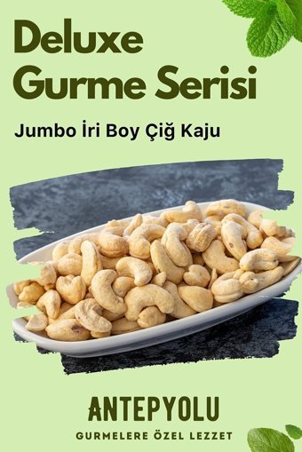 Antepyolu Glutensiz Çiğ Kaju 600 gr