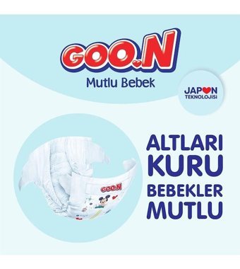 Goon Mutlu Bebek 3 Numara Külot Bebek Bezi 200'lü
