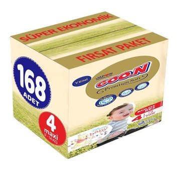 Goon Premium Soft 4 Numara Külot Bebek Bezi 168'li