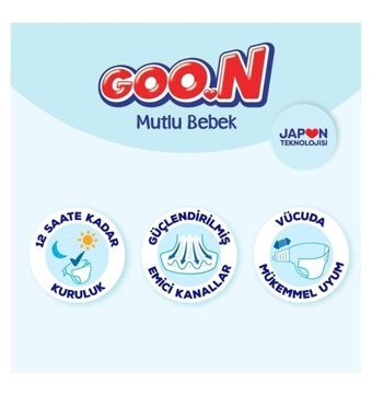 Goon Mutlu Bebek 3 Numara Bantlı Bebek Bezi 4x36'lı