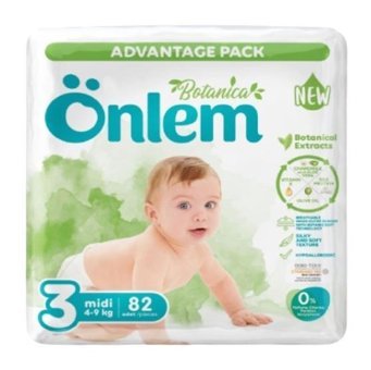 Önlem 1 Numara Bantlı Bebek Bezi 82'li