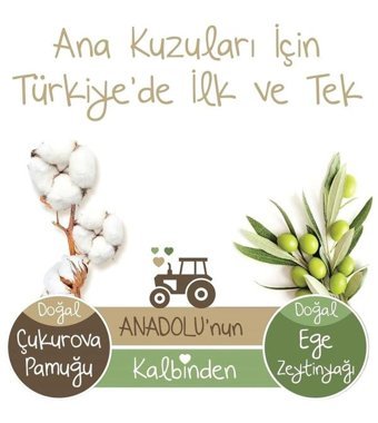 Baby Turco Doğadan 6 Numara Bantlı Bebek Bezi 4x64'lü