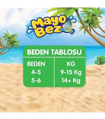 Molfix 5 - 6 Numara Mayo Bebek Bezi 30'lu