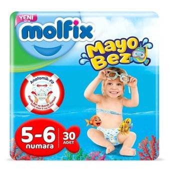 Molfix 5 - 6 Numara Mayo Bebek Bezi 30'lu