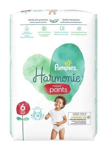 Prima Pampers Harmonie 6 Numara Külot Bebek Bezi 18'li
