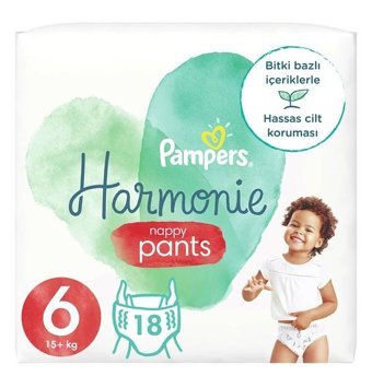 Prima Pampers Harmonie 6 Numara Külot Bebek Bezi 18'li