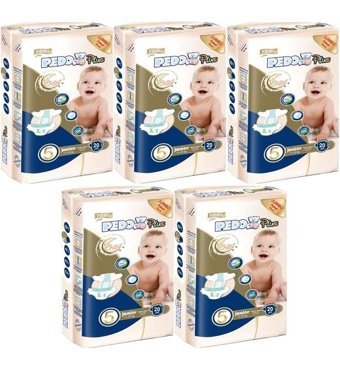 Pedo 5 Numara Bantlı Bebek Bezi 100'lü