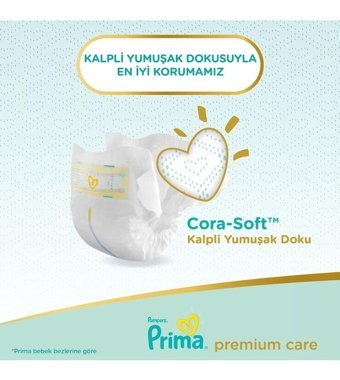 Prima Premium Care 4 Numara Bantlı Bebek Bezi 3x84'lü