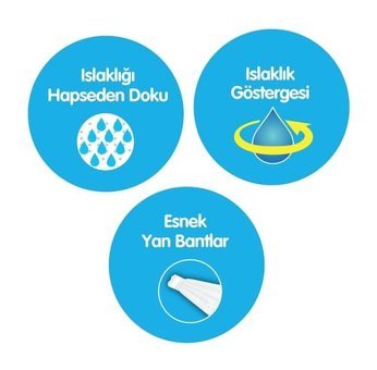 Paddlers Pure 5 Numara Bantlı Bebek Bezi 104'lü