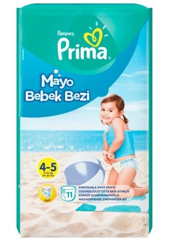 Prima Pampers 4 - 5 Numara Mayo Bebek Bezi 11'li