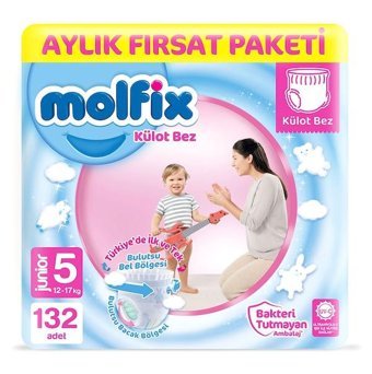 Molfix 5 Numara Külot Bebek Bezi 132'li