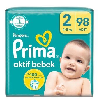 Prima 2 Numara Bantlı Bebek Bezi 98'li