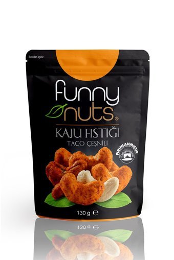 Funny Soslu Tuzlu Kavrulmuş Kaju 3x130 gr