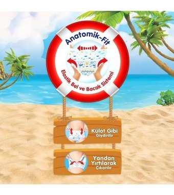 Molfix 5 - 6 Numara Mayo Bebek Bezi 240'lı