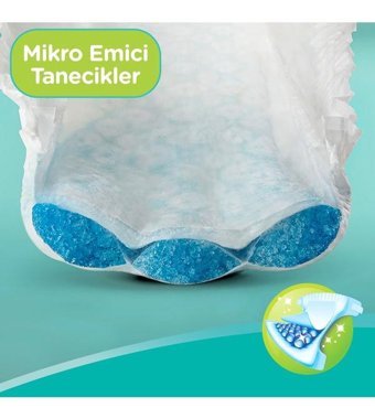 Prima 4 Numara Bantlı Bebek Bezi 2x54'lü