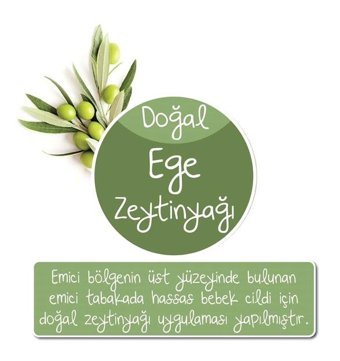 Baby Turco Doğadan 1 Numara Bantlı Bebek Bezi 112'li
