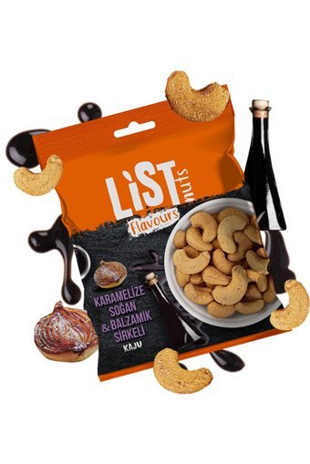 List Flavours Soslu Kavrulmuş Kaju 100 gr
