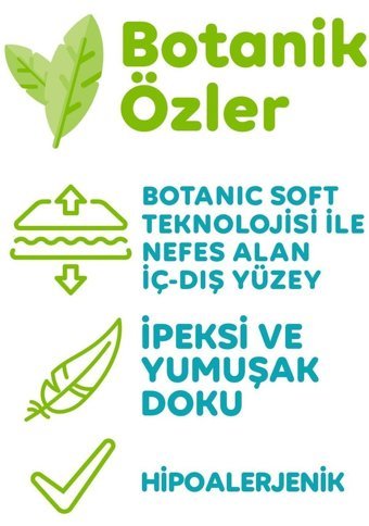 Önlem Botanika 6 Numara Bantlı Bebek Bezi 2x62'li