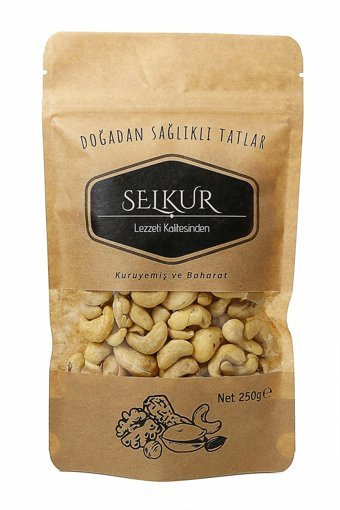 Selkur Glutensiz Çiğ Kaju 250 gr