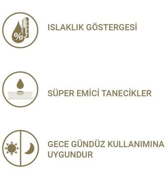 Pedo 3 Numara Bantlı Bebek Bezi 34'lü
