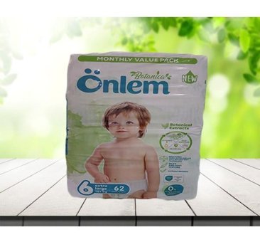 Önlem 6 Numara Bantlı Bebek Bezi 62'li