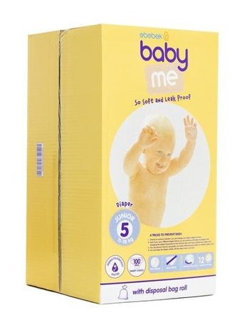 Baby Me 5 Numara Bantlı Bebek Bezi 100'lü