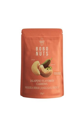 Bobonuts Soslu Tuzlu Kavrulmuş Kaju 4x120 gr