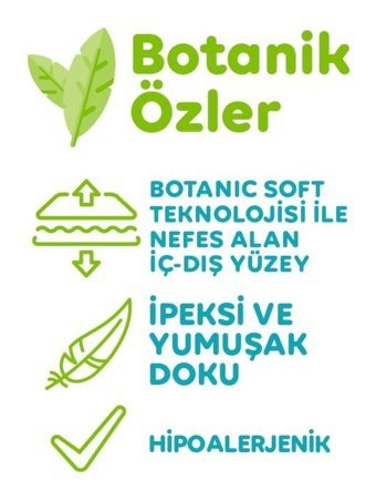 Önlem Botanika 3 Numara Bantlı Bebek Bezi 50'li