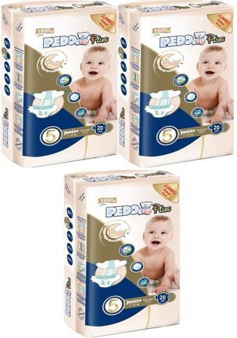 Pedo 5 Numara Bantlı Bebek Bezi 60'lı