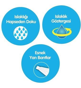 Paddlers Pure 1 Numara Bantlı Bebek Bezi 192'li